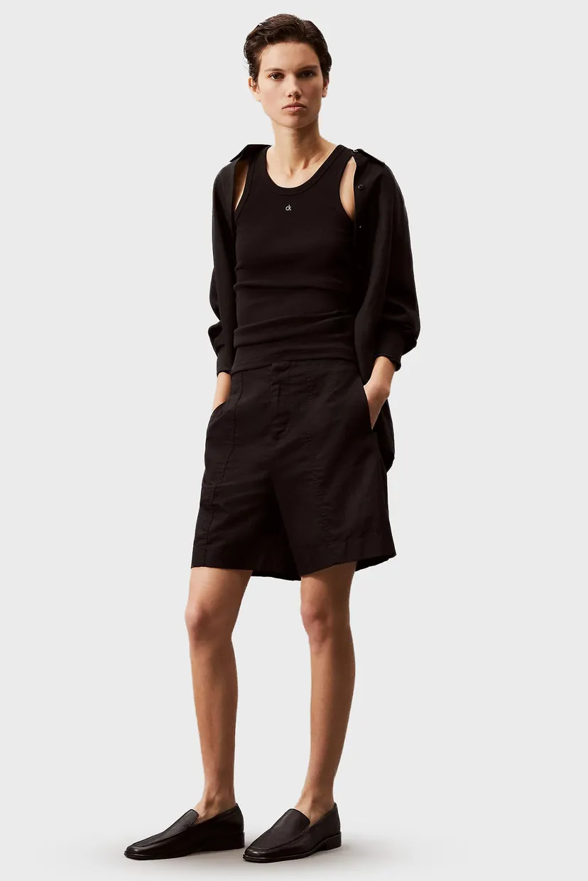Pantaloni scurti/SOFT LINEN SHORT 3