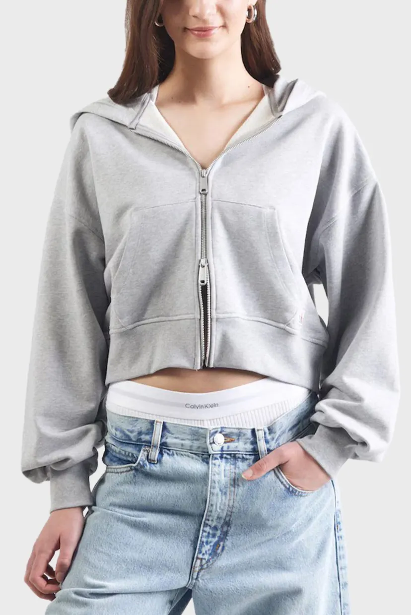 Raglan/FRENCH TERRY WOVEN LABEL FZ HOOD 6