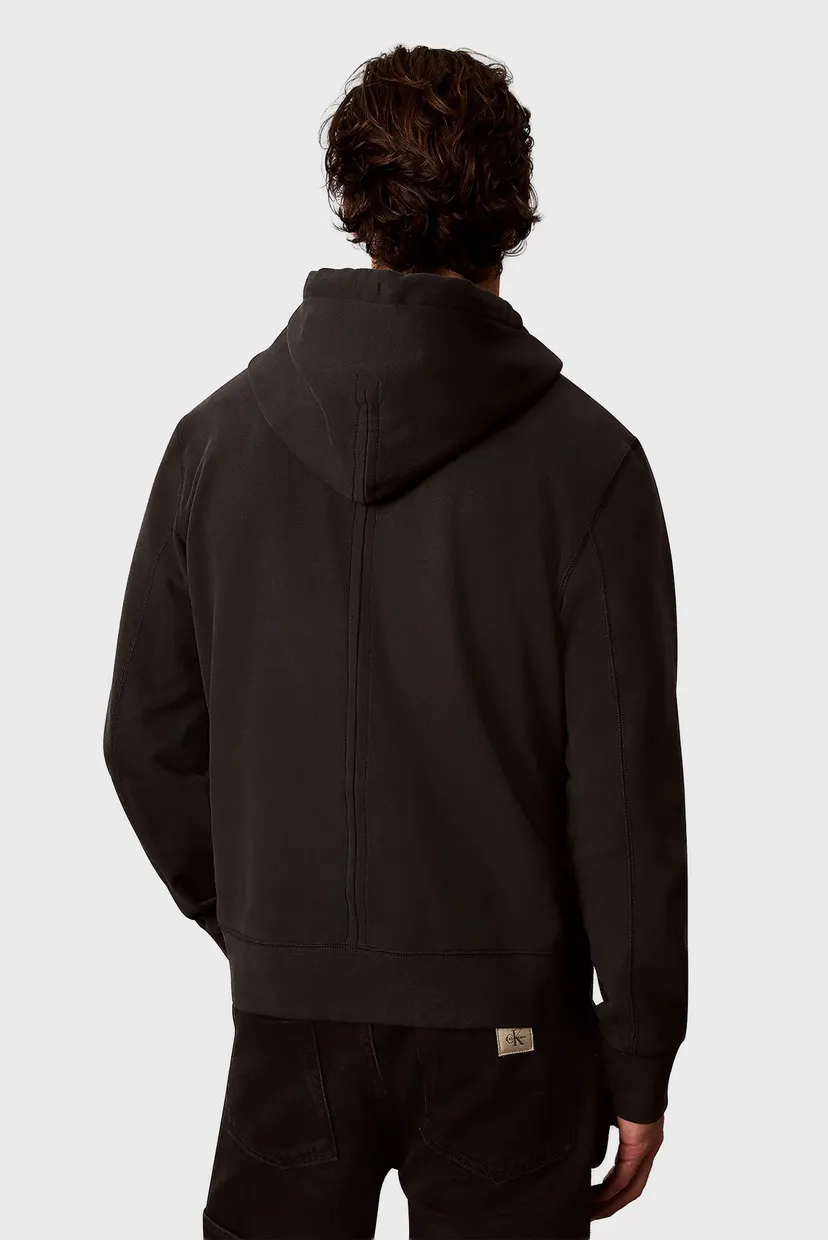 Raglan/LS EU 350TERRY BADGE FZ HOODIE 4