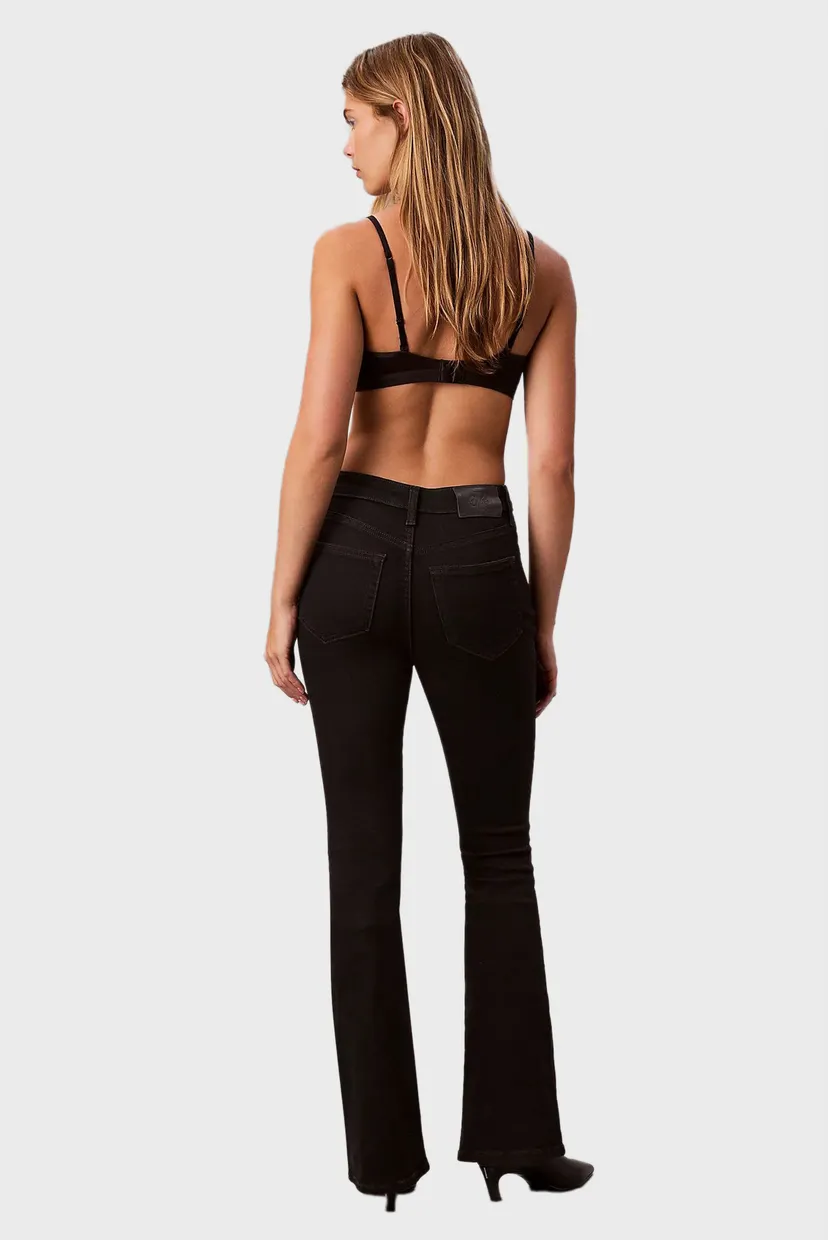 Blugi/HIGH RISE FLARE CK CLASSIC BLACK 4