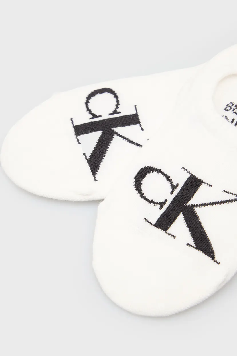 Șosete invizibile/CKJ WOMEN FOOTIE HIGH CUT 2P MONO 3