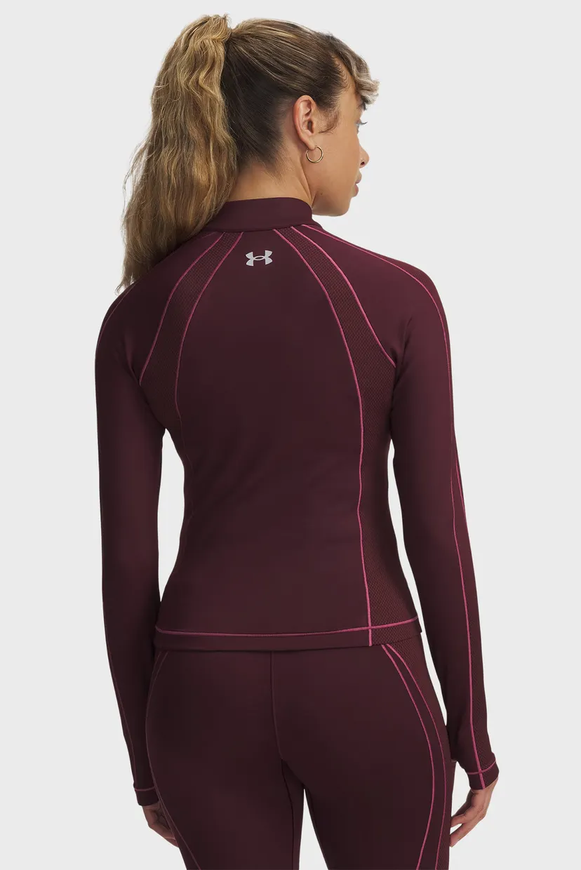 Maneca lunga/UA ColdGear Textured 1/2 Zip 3