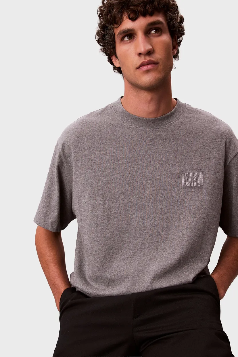 Футболка/SS RLXD 16S EMBRD TWILL EMBLEM T 6