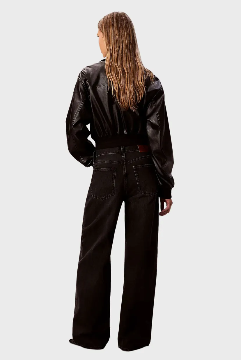 Blugi/THE WIDE LEG EVENING BLACK 4