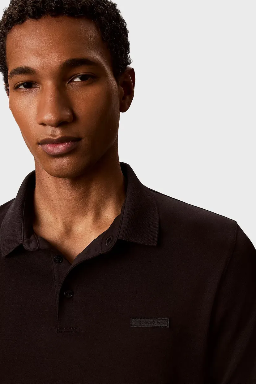 Polo/LS SLIM SUPIMA LOGO PATCH POLO 4