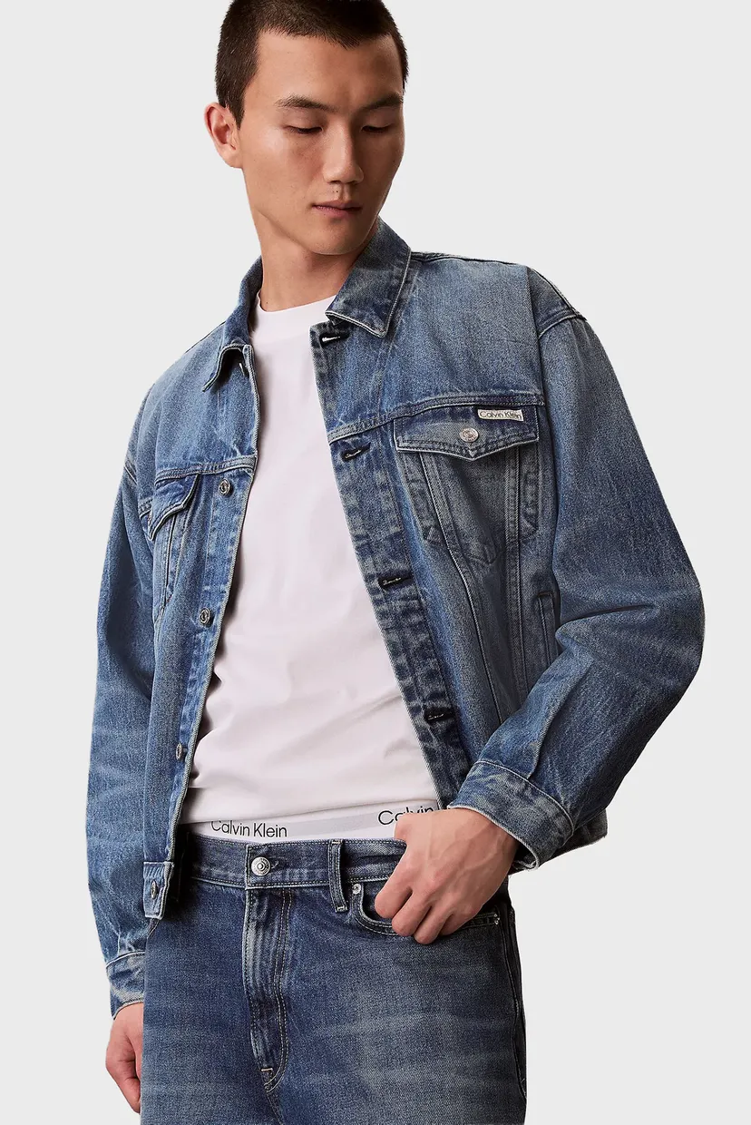 Jacheta denim/90S INDIGO CITRINE TRUCKER 6