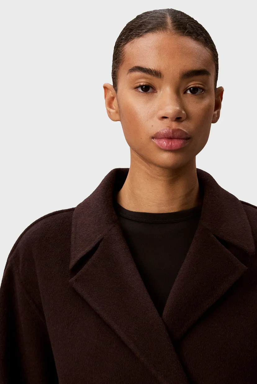 Palton/CLASSIC DF WOOL WRAP COAT 4