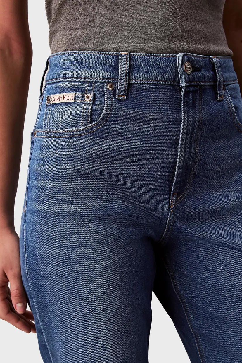Джинсы/HIGH RISE STRAIGHT INDIGO CHANNE 5