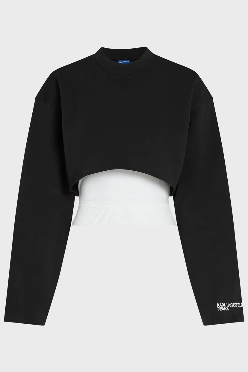 Raglan/KLJ REG LAYERED SWEAT 5