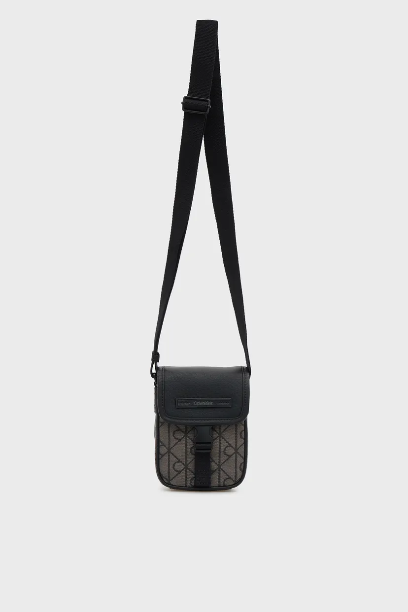 Sac/MIXED EMBLEM AOP SMALL FLAP REPO 5