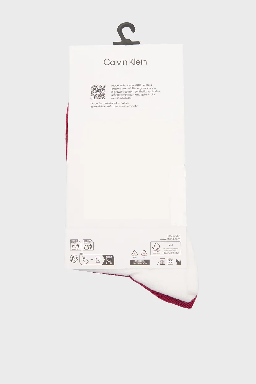 Șosete/CKJ WOMEN SOCK 2P MONOGRAM 3