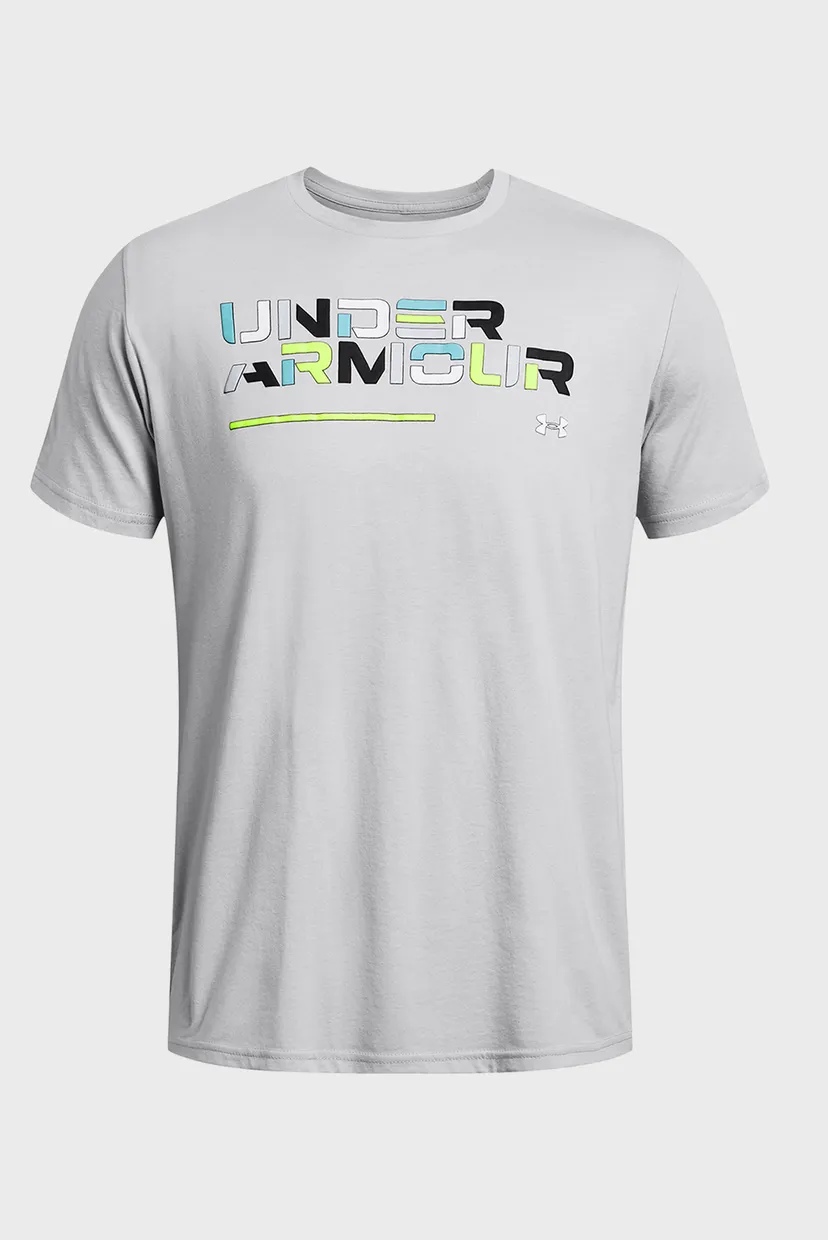 Tricou/UA Colorblock Wordmark SS 3