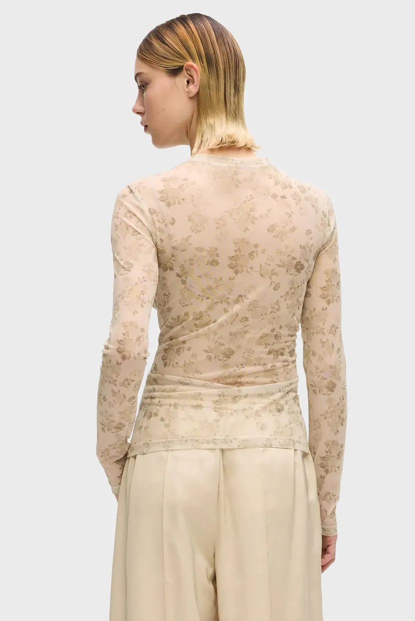 Maneca lunga/KLJ AOP FLORAL TOP 3