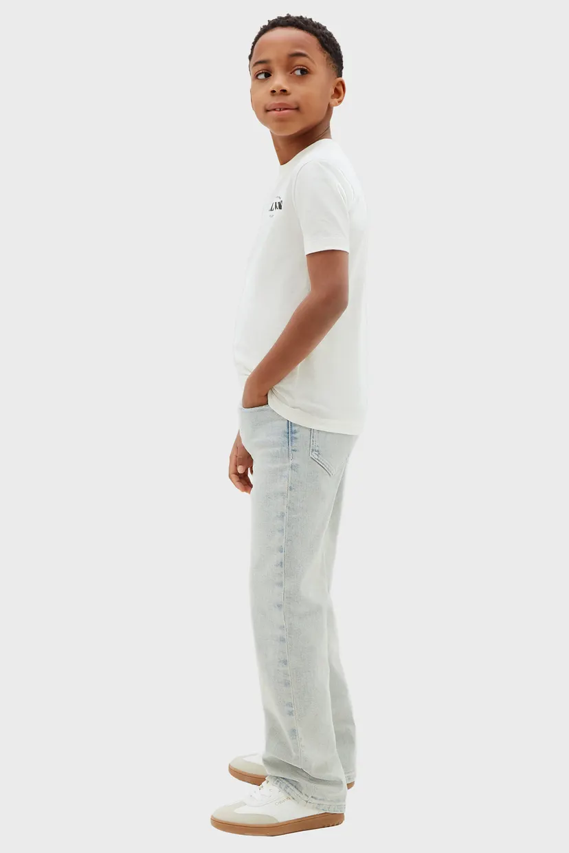 Футболка/CALVIN SMALL CHEST PRINT TEE SS 3