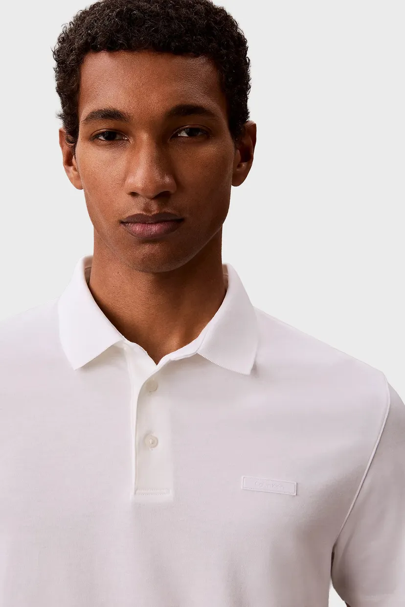 Polo/SS SLIM SUPIMA LOGO PATCH POLO 5