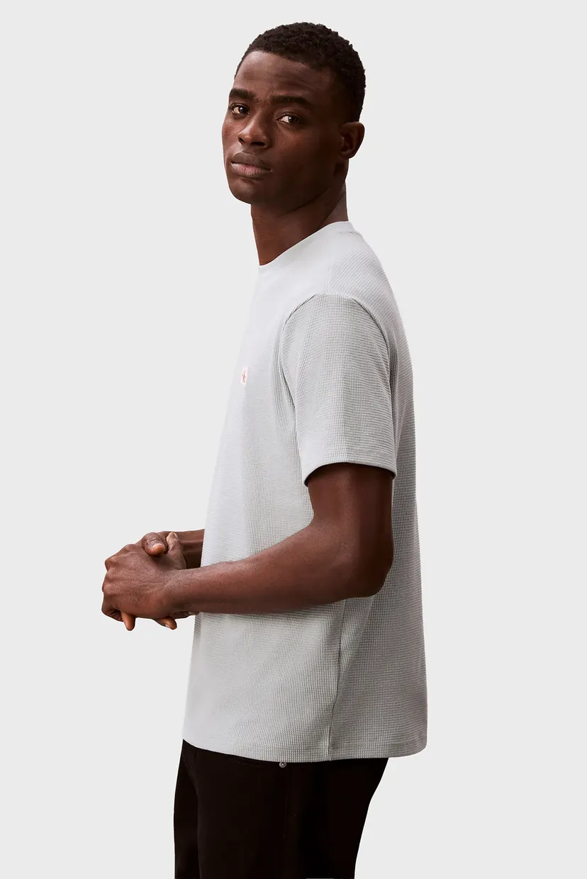 Футболка/SS WAFFLE WOVEN LABEL CREWNK TEE 3