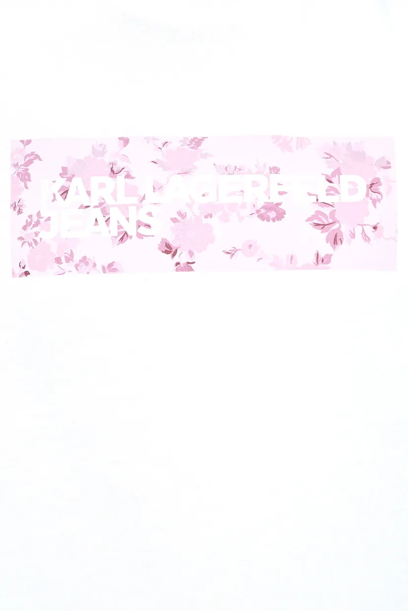 Tricou/KLJ REG FLORAL LOGO TEE 3