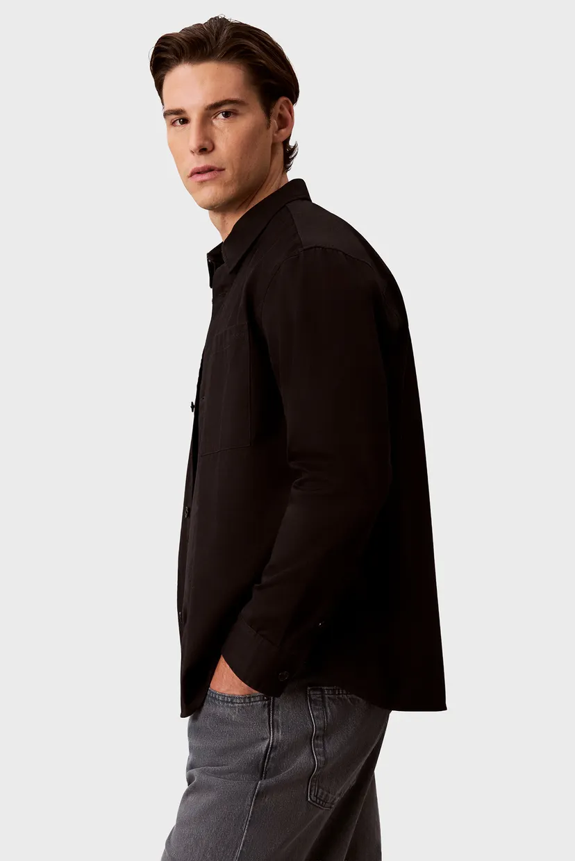 Рубашка/LS GARMENT WASH TWILL EASY OVERS 3
