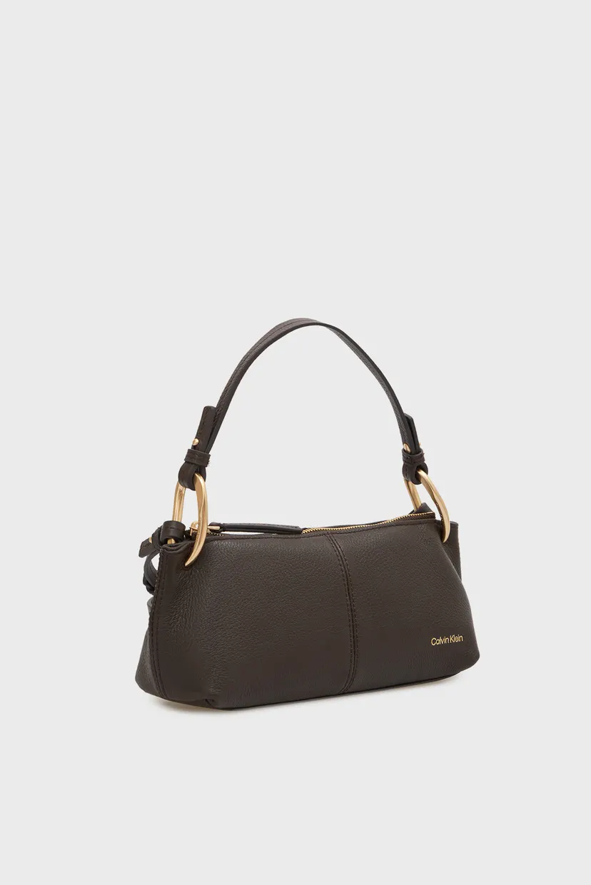 Sac/SLOUCHY LEATHER SMALL CONV BAG 3