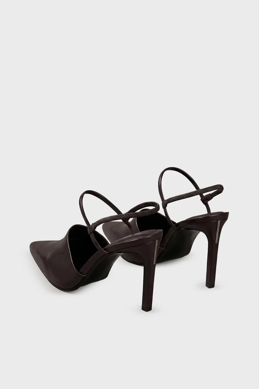 Pantofi/ESS STILETTO 90 SLING POL LTH 3