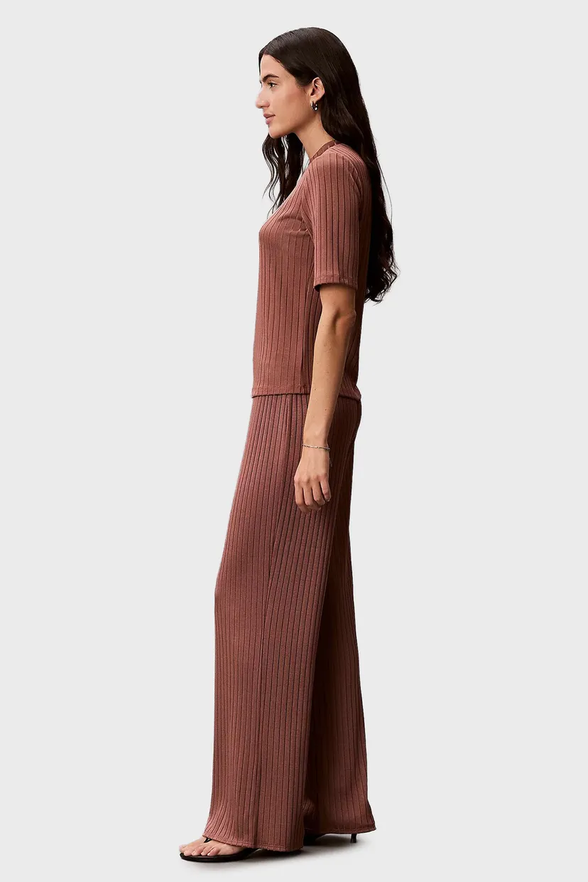 Штаны/SHINY RIB PANT 3