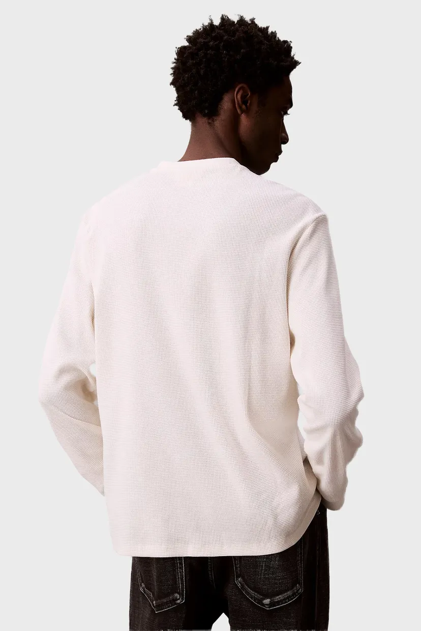 Футболка/LS WAFFLE BADGE CREWNK TEE 4