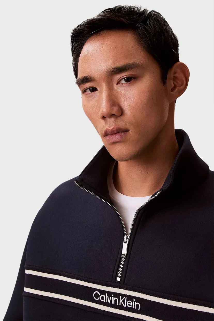 Raglan/LS COTTON SPACER STRIPE RIB QTR 4