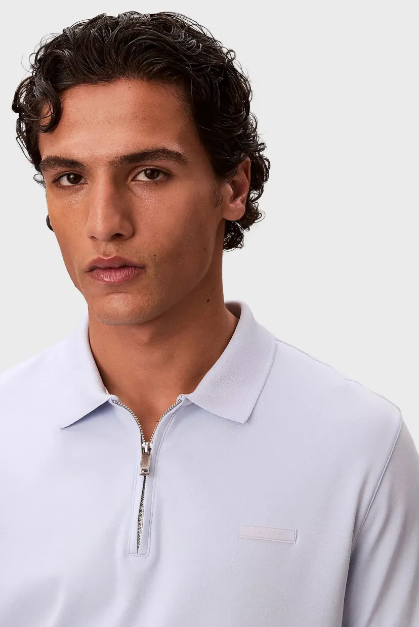 Поло/SS SLIM SUPIMA ZIP POLO 5