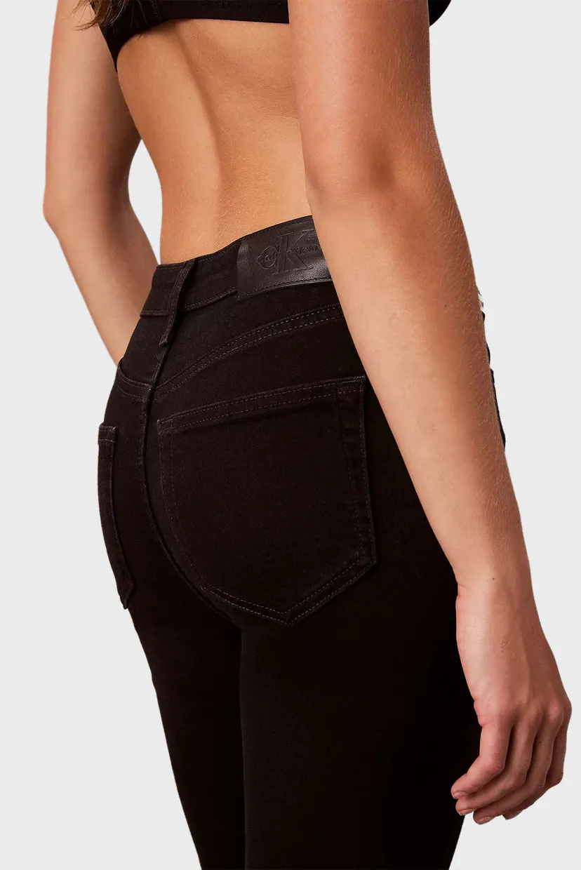 Blugi/HIGH RISE FLARE CK CLASSIC BLACK 6