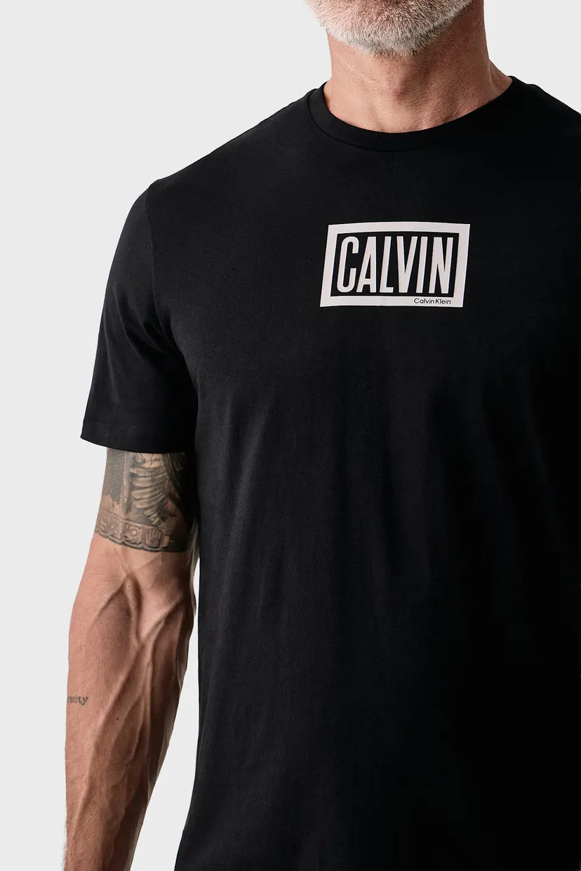 Футболка/SS 30S EU BOXED CALVIN GRAPHIC T 3