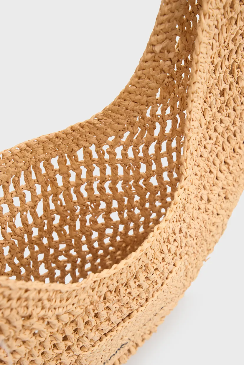 Sac/KLJ RAFFIA SUMMER HOBO 6
