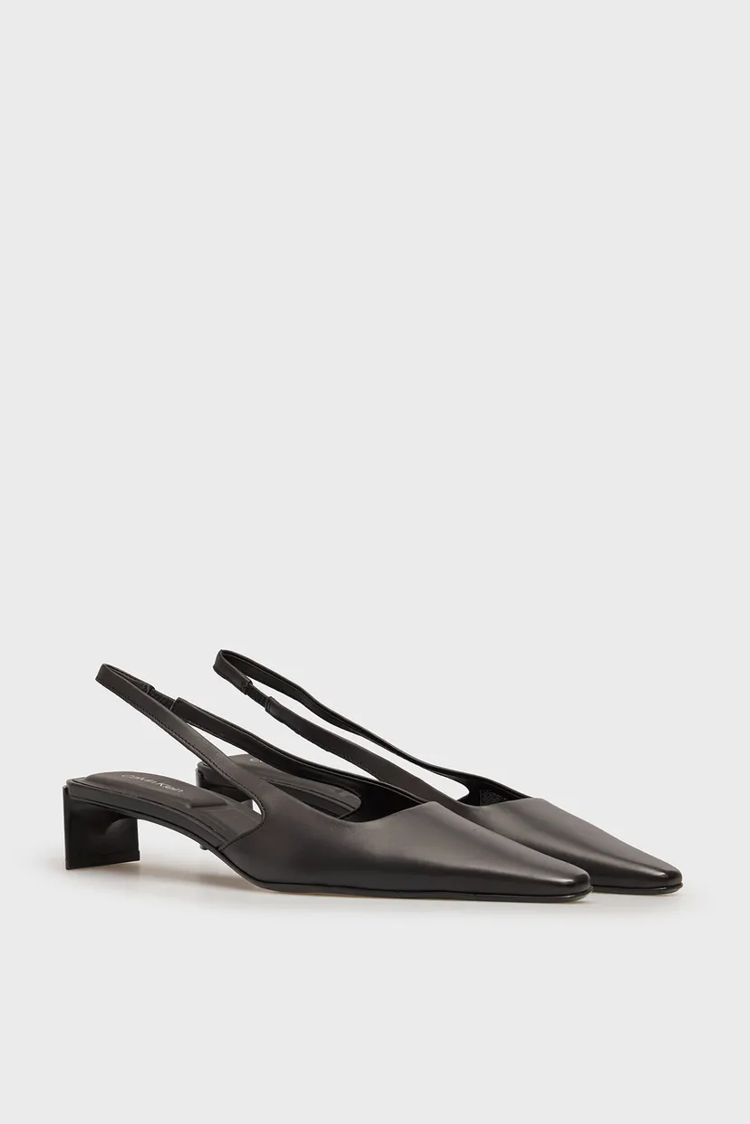 Туфли/SET BACK HEEL PUMP SLINGBACK LTH 3