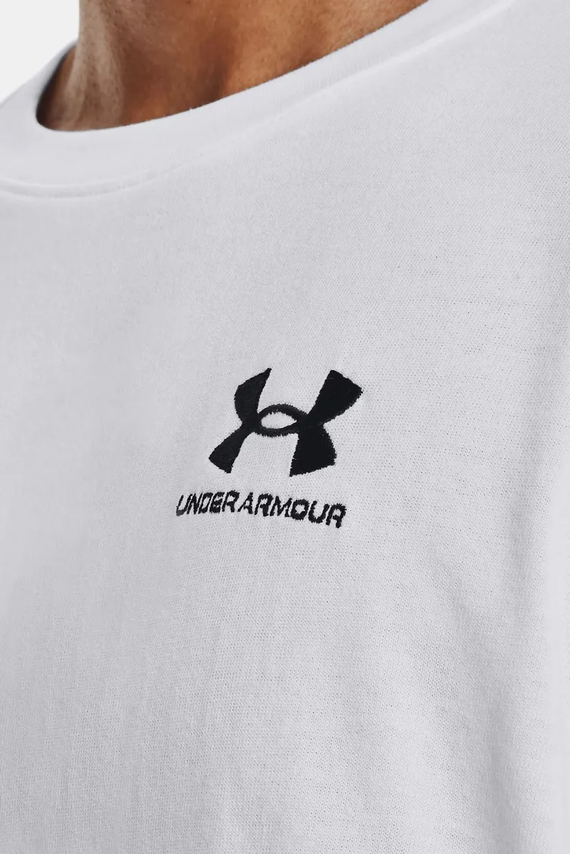 Футболка/UA M LOGO EMB HEAVYWEIGHT SS 4