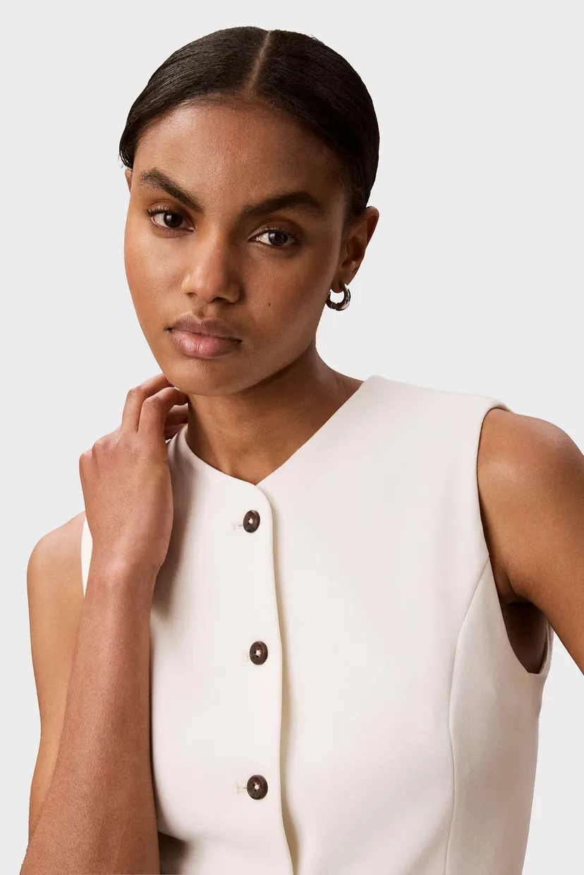Жилет/STRETCH CREPE VEST 4