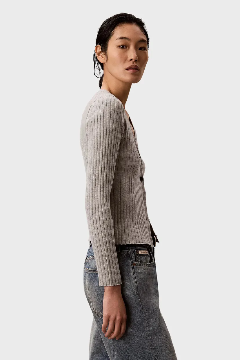 Bluza/COTTON RIB CARDIGAN 3