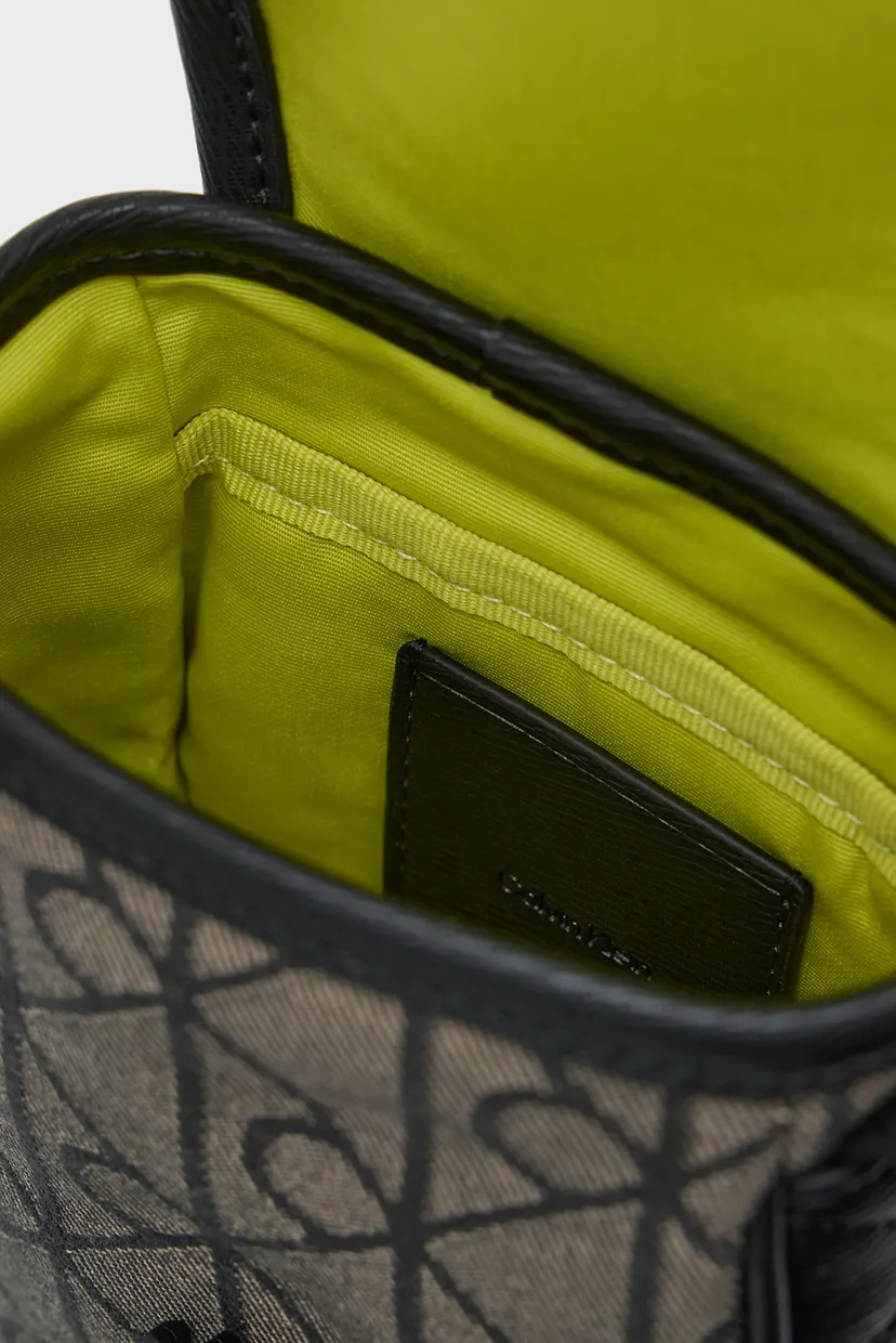 Sac/MIXED EMBLEM AOP SMALL FLAP REPO 6