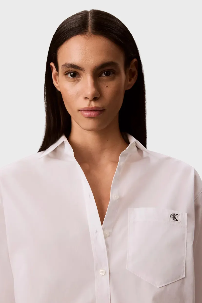 Cămaşă/COTTON POPLIN RELAXED SHIRT 4