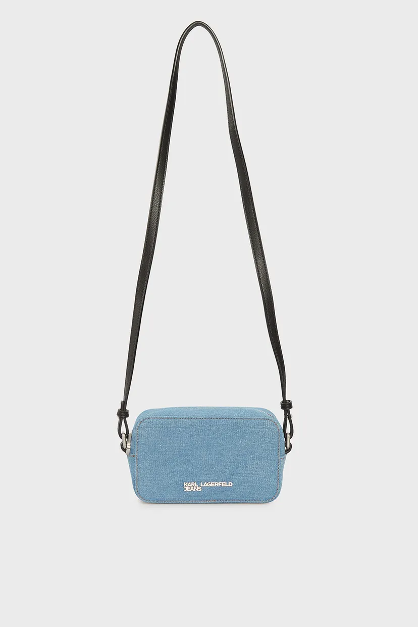 Сумка/klj logo sm denim camera bag 5