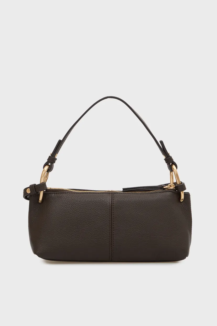 Sac/SLOUCHY LEATHER SMALL CONV BAG 4