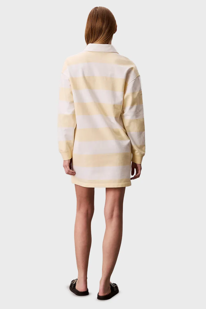 Платье/LS VARSITY STRIPE MINI POLO DRES 3