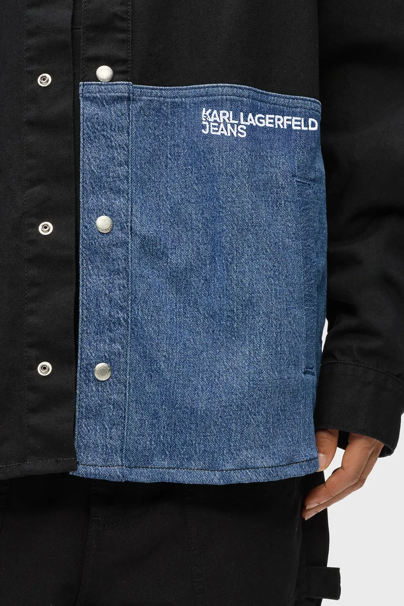 Cămaşă/KLJ REG BLOCKED OVERSHIRT 4