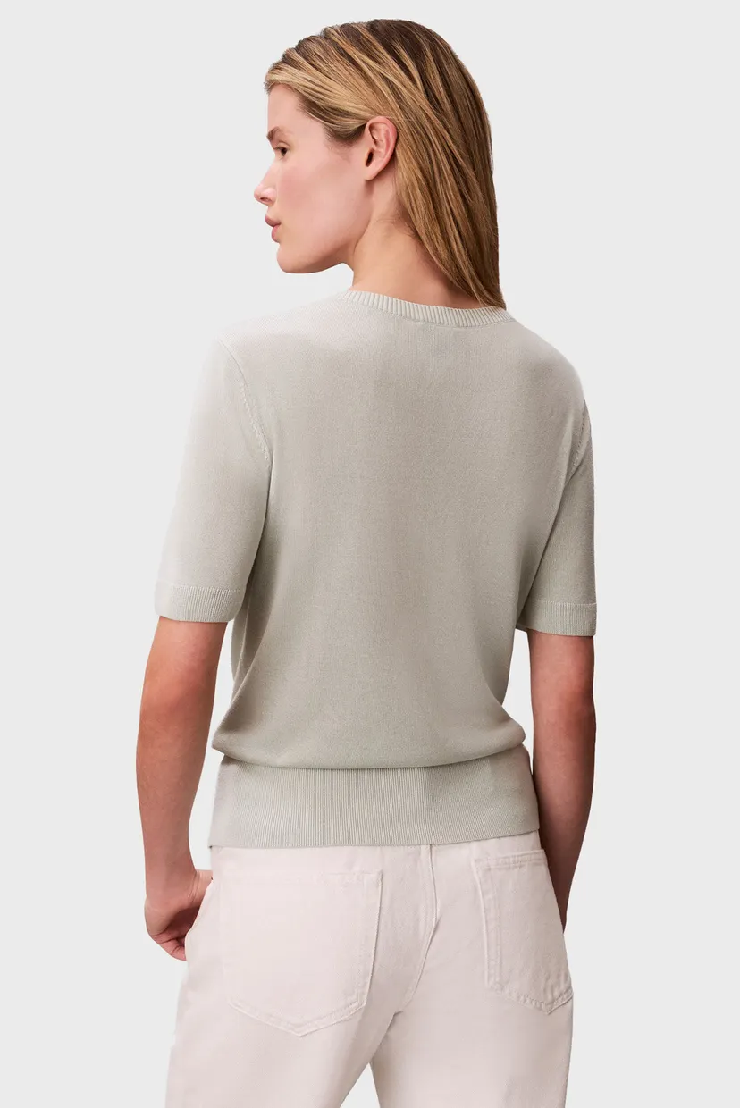 Top/FINE GAUGE VISCOSE VNECK TEE 4
