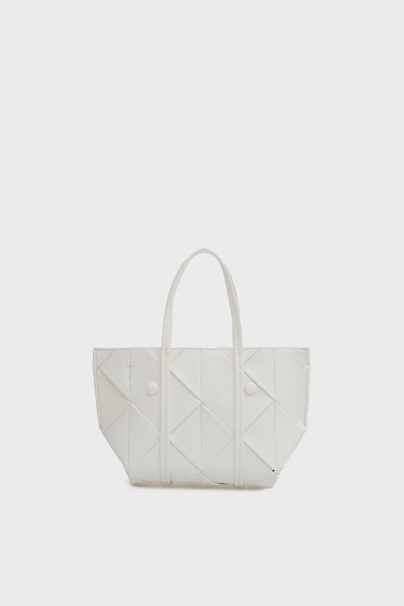Сумка/WOVEN MINI TOTE CROSSBODY 4