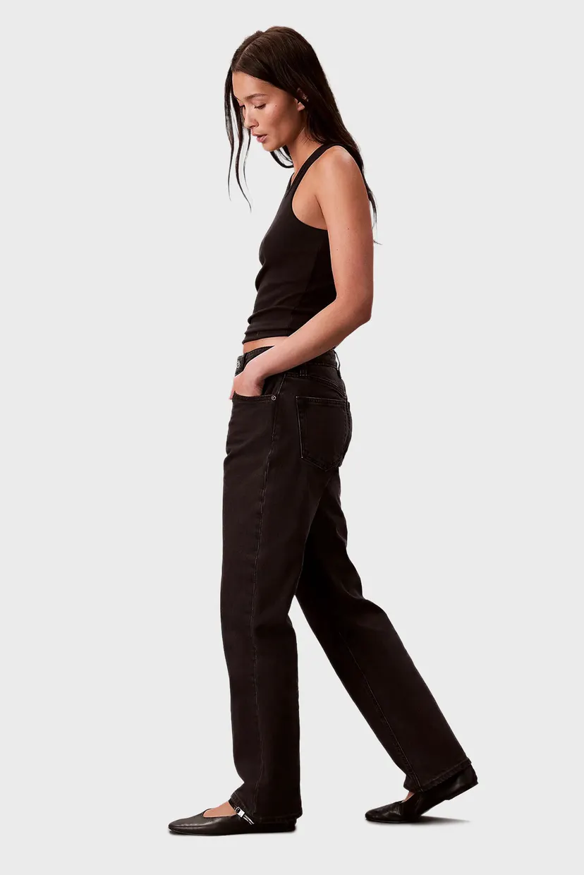 Джинсы/HIGH RISE STRAIGHT CK ESSENTIAL 4