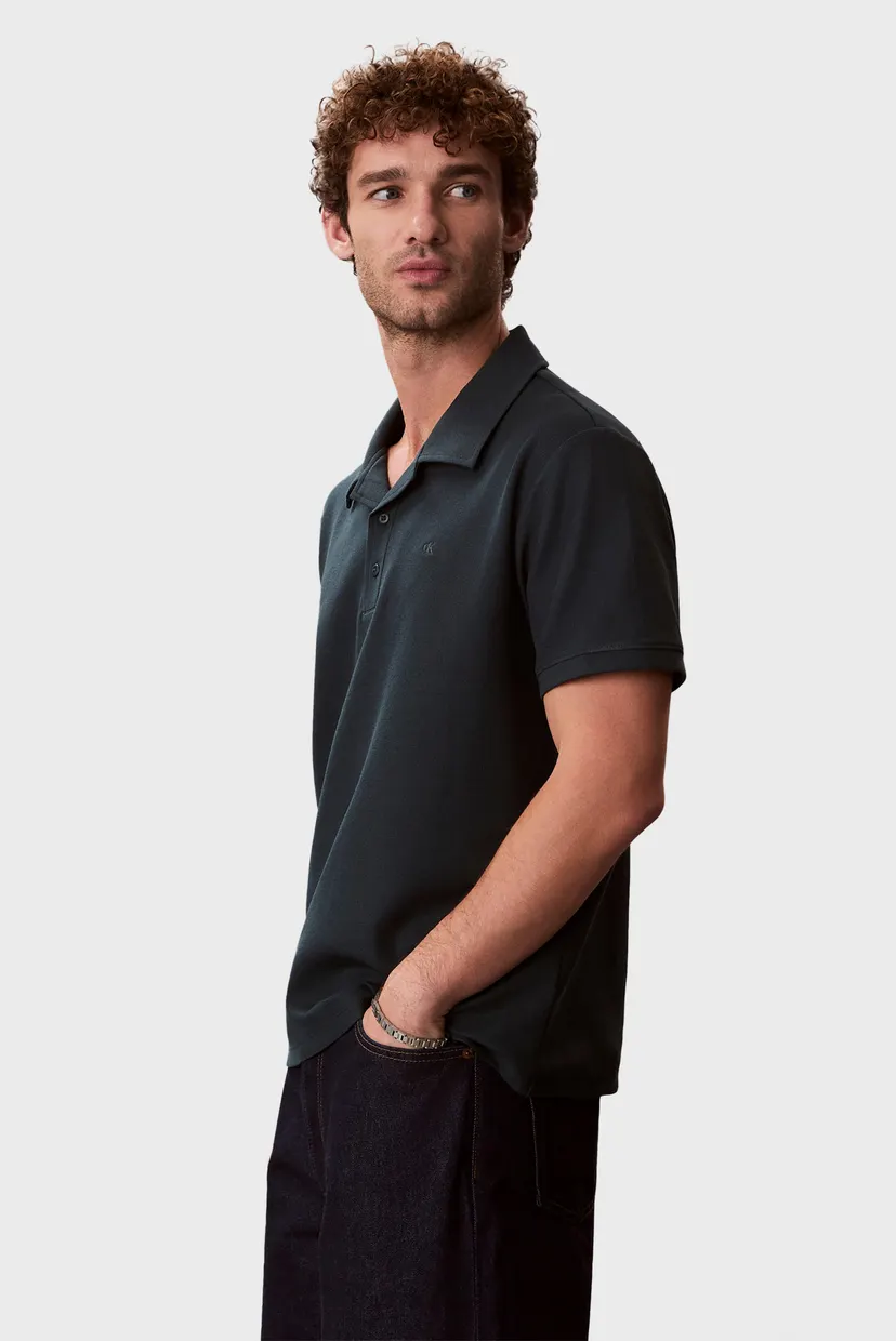 Polo/SS EASY MICRO WAFFLE CAMP POLO 3