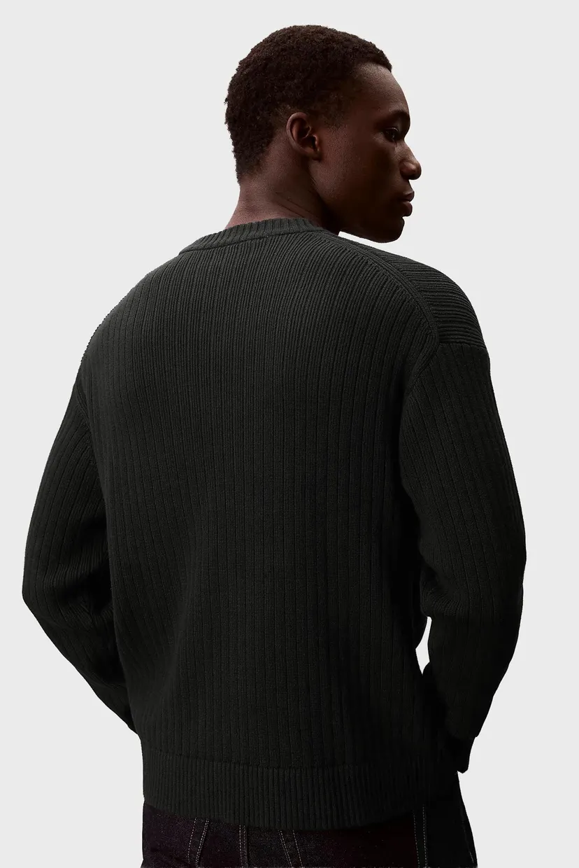 Свитер/LS VERTICAL TEXTURE CTTN CREWNK 4