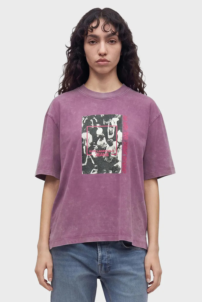 Tricou/klj relaxed crowd tee 4