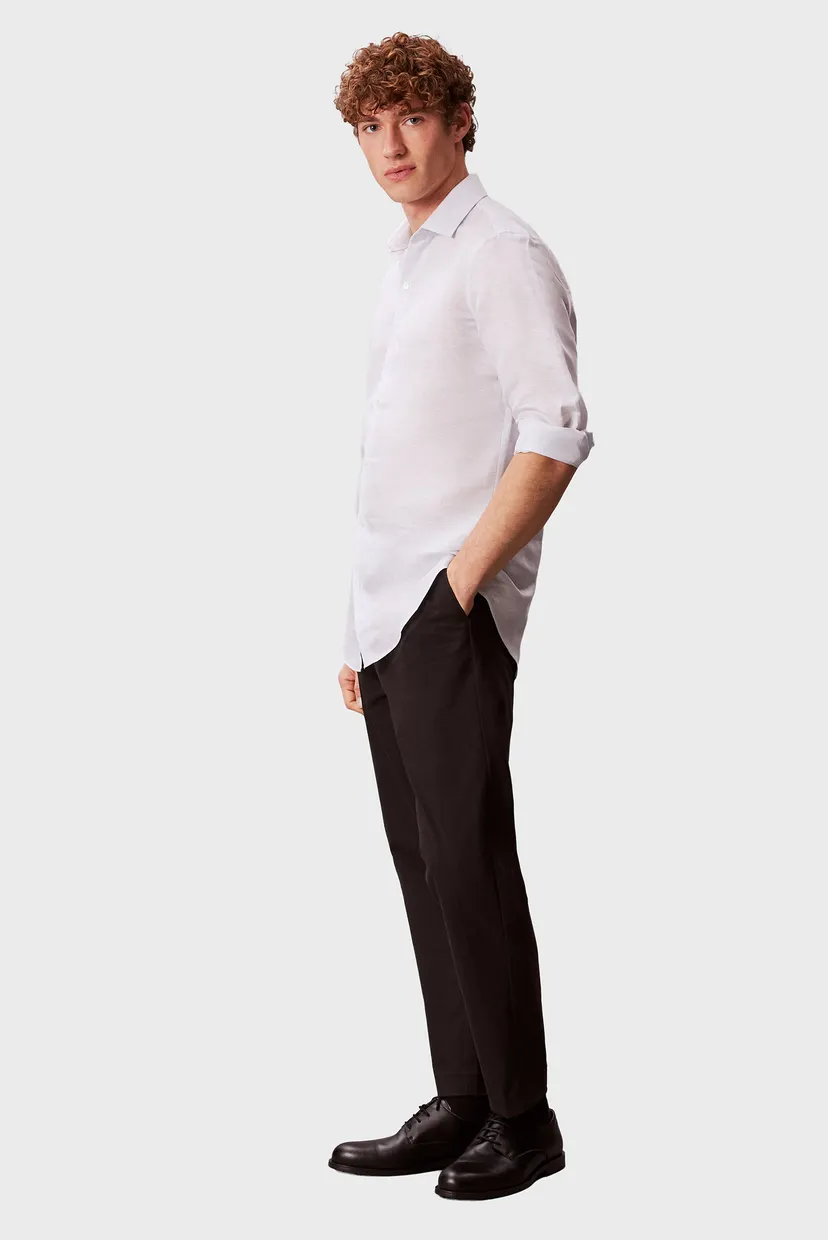 Cămaşă/SLIM REF LINEN BLD STP 3