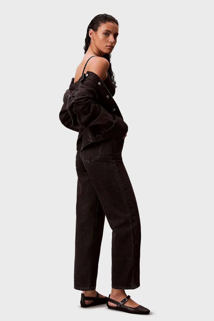 Джинсы/EU BARREL JEAN CK ESSENTIAL BLAC 3