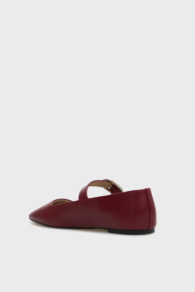 Papuci de balet/SQUARED BALLERINA MJ LTH HDW 5
